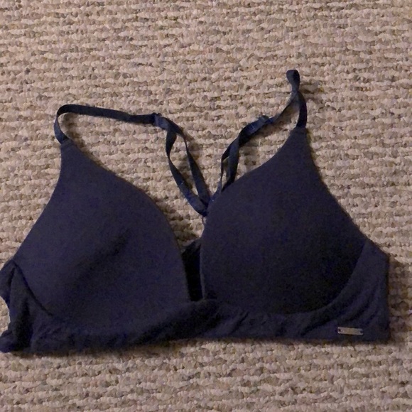 Racer back Navy Blue Bra - Picture 1 of 1